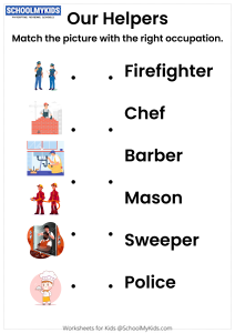 Match Occupations with Pictures