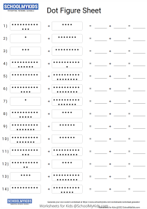 Addition Dot Figures
