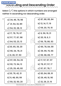Arranging and Selecting the Unarranged Numbers