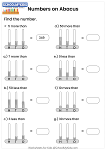 Find the 3-Digit Number from Abacus