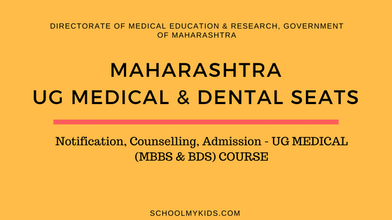 Maharashtra UG MBBS & BDS Admission 2019 – Maharashtra NEET Quota Counselling, Registration, Merit List, Cut off Rank, Detailed information Medical and Dental Colleges