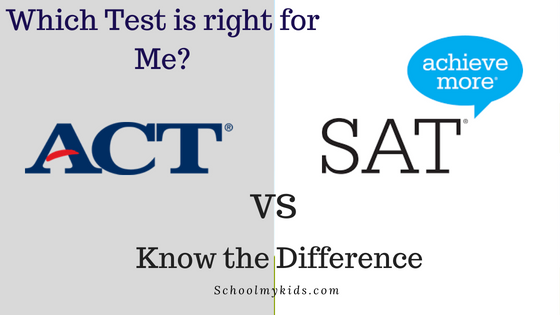 Difference between the ACT and SAT