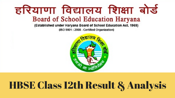 HBSE Class 12th result 2019 &#8211; Analysis
