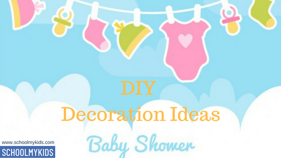 Top 10 Diy Baby Shower Decoration Ideas Schoolmykids - How To Make Baby Shower Decorations At Home