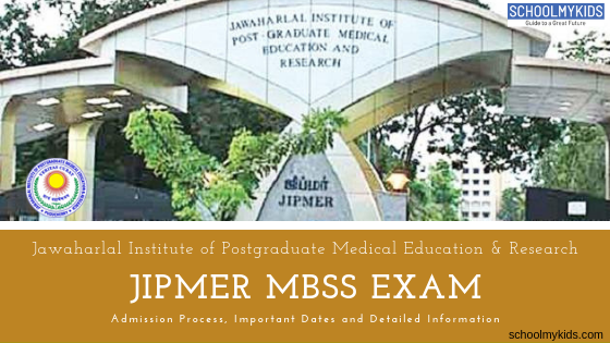 JIPMER MBBS Exam 2020 &#8211; Admission Process and Important Dates