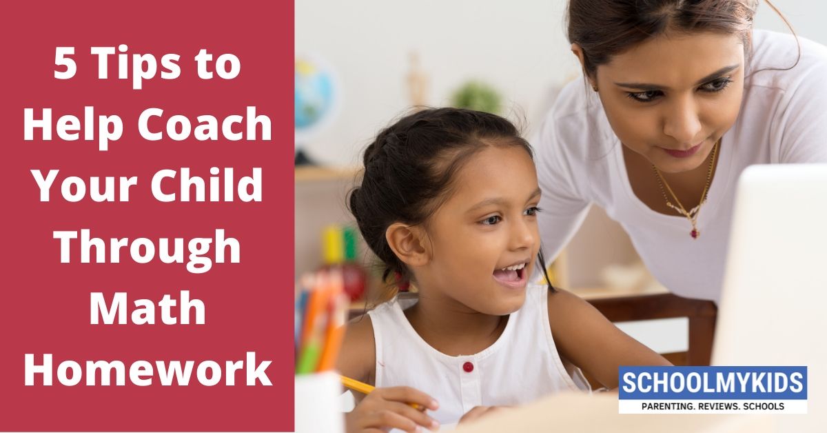 5 Tips to Help Coach Your Child Through Math Homework