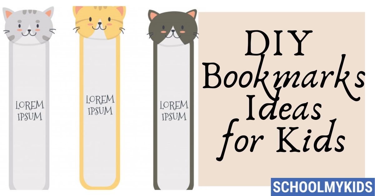 4 Easy DIY Bookmarks Ideas for Kids