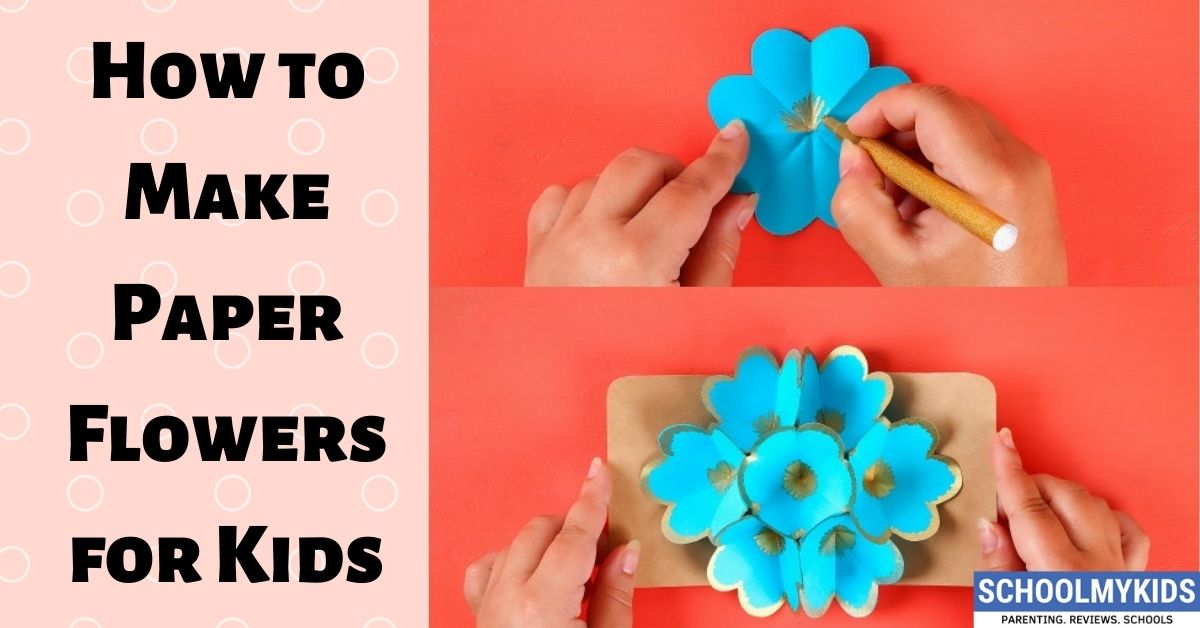 How to Make Paper Flowers - DIY Paper Flowers for Kids