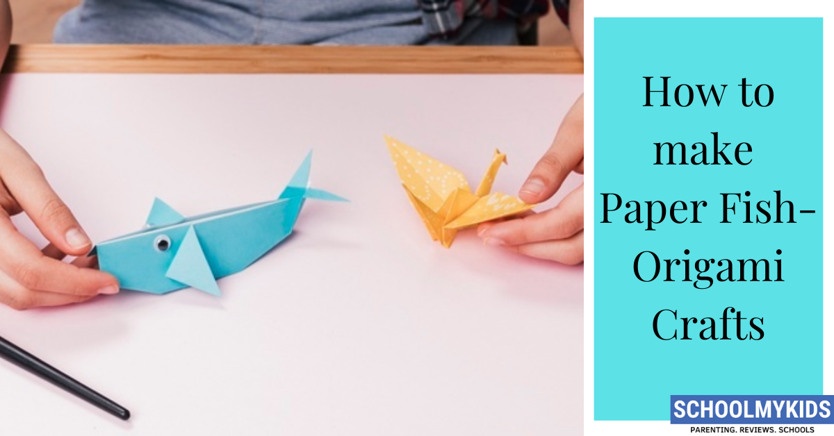 Easy Paper Fish - Origami Crafts