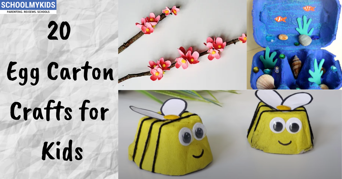 20 Egg Carton Crafts for Kids