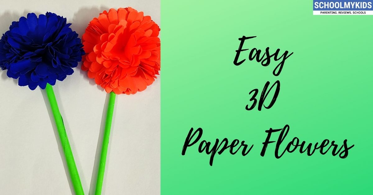 Easy 3D Paper Flowers
