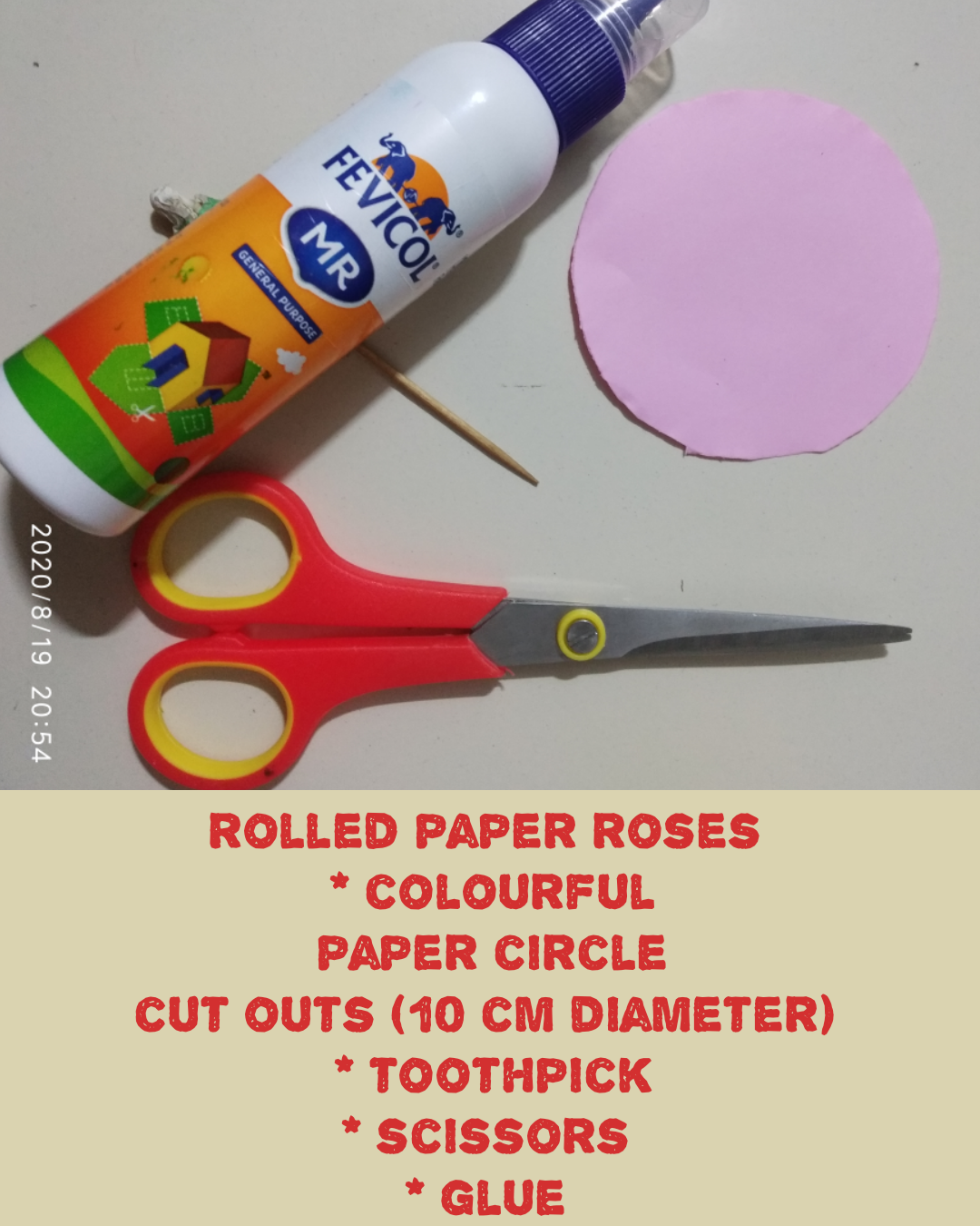 How to make Rolled Paper Roses DIY Rolled Paper Flowers SchoolMyKids
