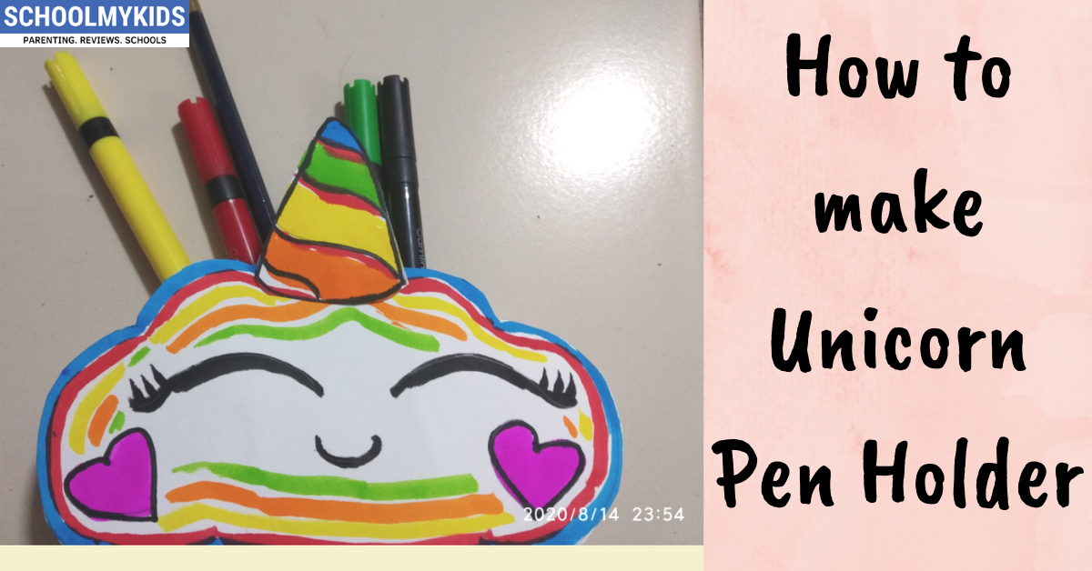 How to make Unicorn Pen Holder
