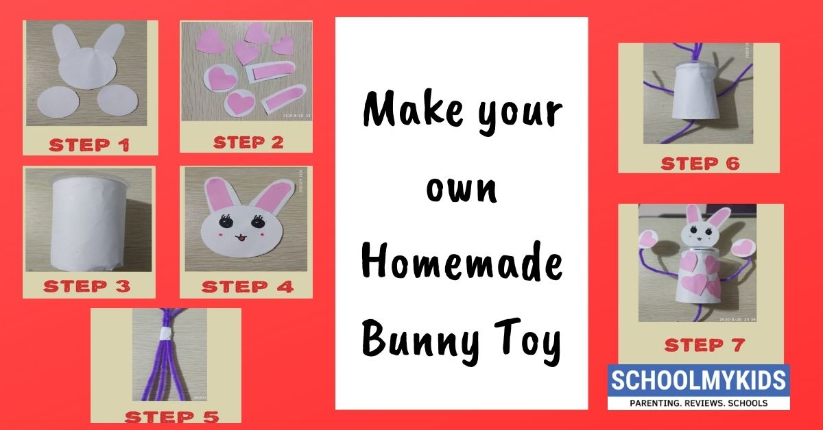 Make Your Own Homemade Bunny Toy Diy Schoolmykids - Homemade Bunny Toys Diy