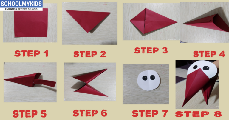 How to make Finger Puppet for Kids – DIY Super Easy Paper Puppets |  SchoolMyKids