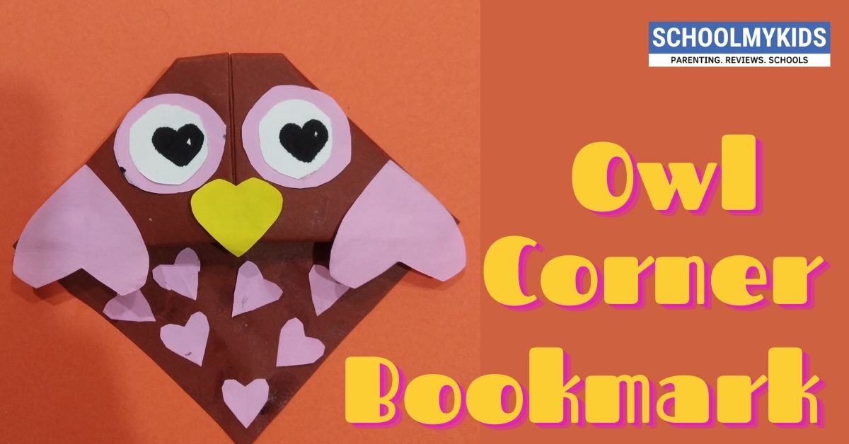 Easy Owl Corner Bookmark – Creative DIY for Kids