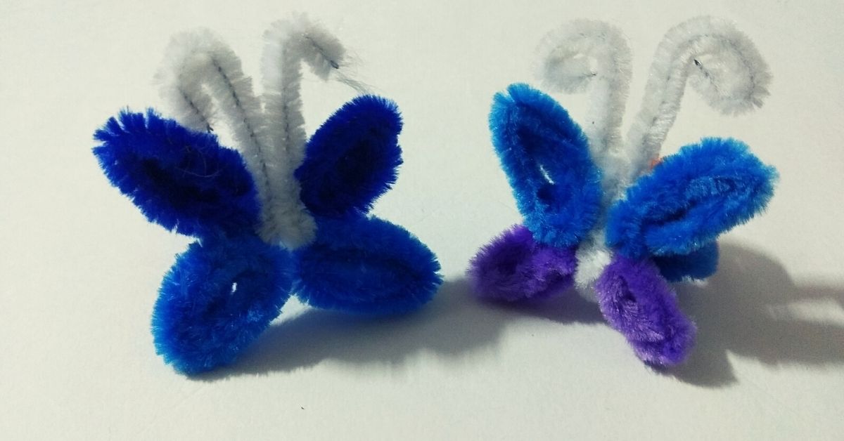 How to Make a Pipe Cleaner Butterfly Ring