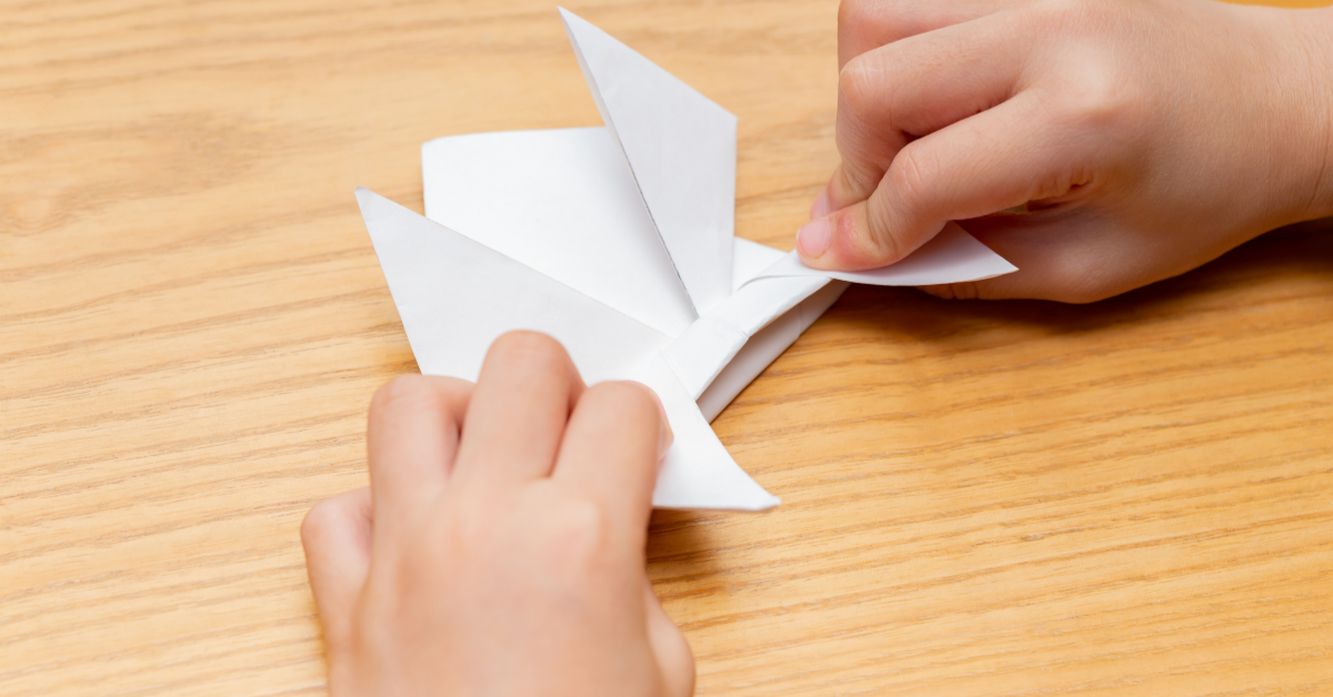 How to make Paper Jumping Frog – Easy Kids Origami