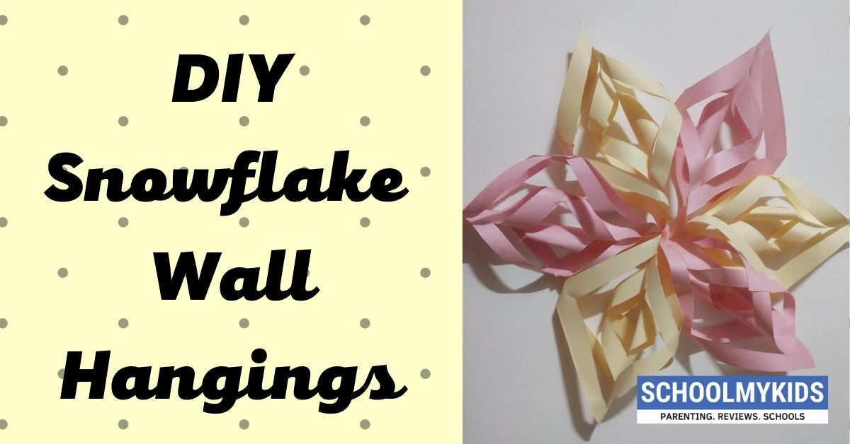 DIY Snowflake Wall Hanging - Easy Paper Craft Tutorial