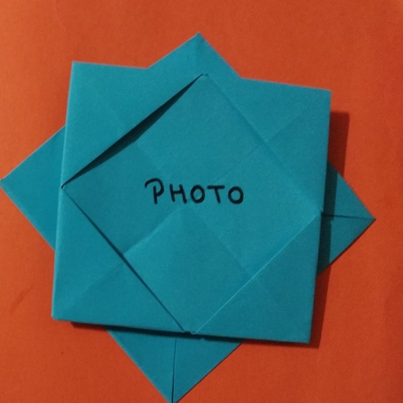 How to Make an Origami Photo Frame: 7 Steps (with Pictures)