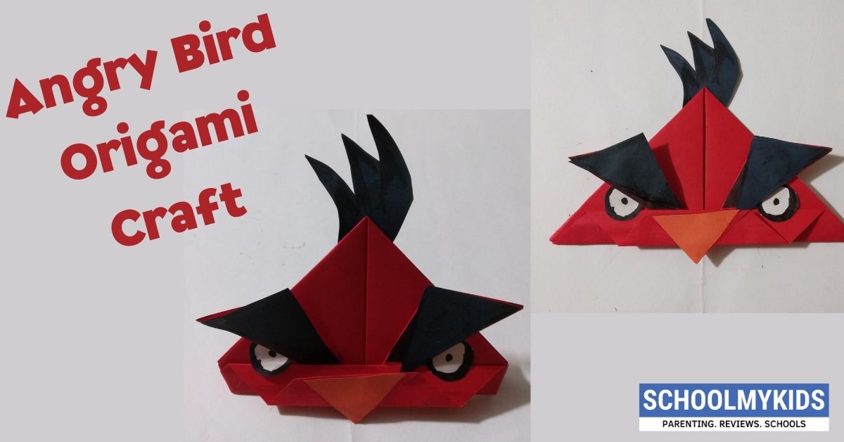 How to Make Angry Bird With Paper - Origami Crafts