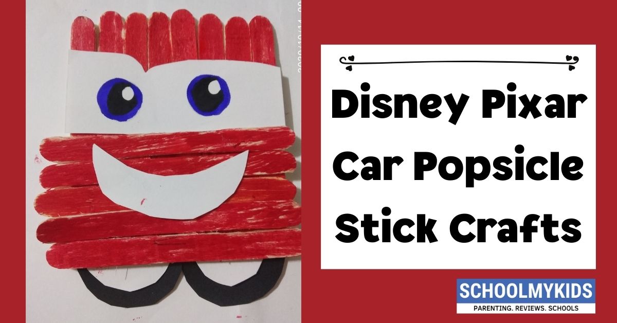 Disney Pixar Cars Popsicle Stick Crafts for Kids