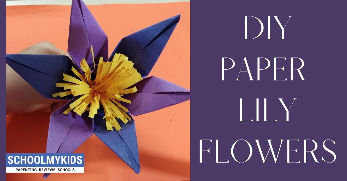 How to Make a Paper Lily - DIY Paper Flowers
