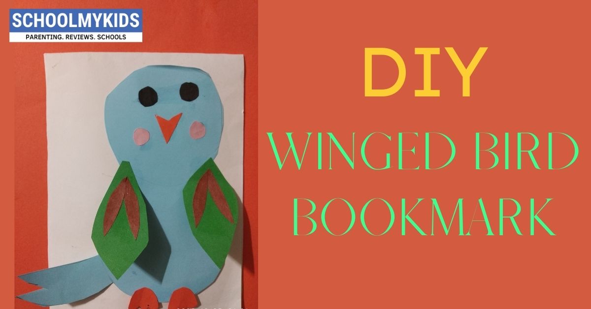 Adorable DIY Winged Bird Bookmark