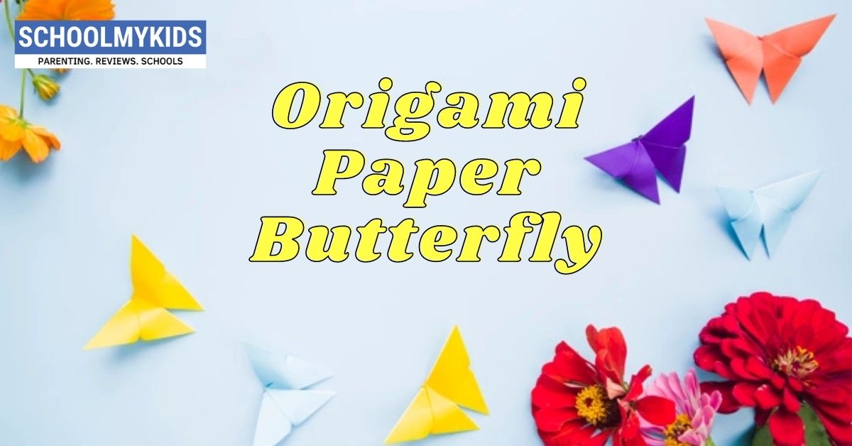 The Kids Will Love This Adorable and Easy Paper Butterfly