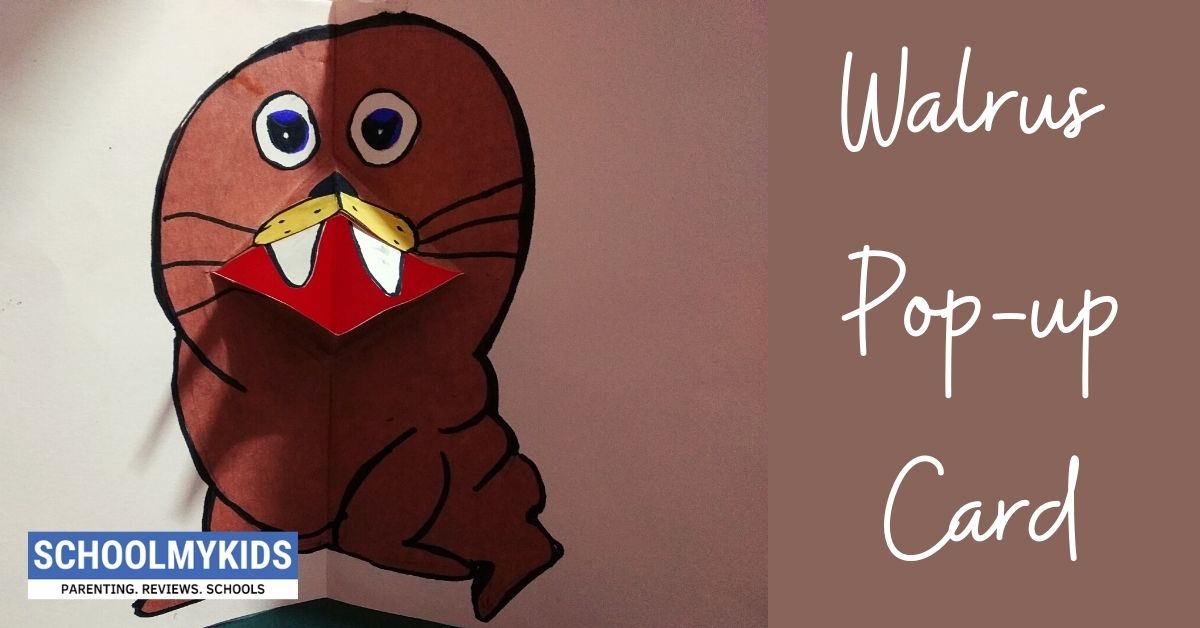 Walrus Pop-Up Card