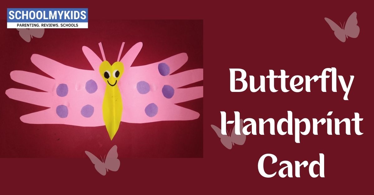 Butterfly Handprint Card