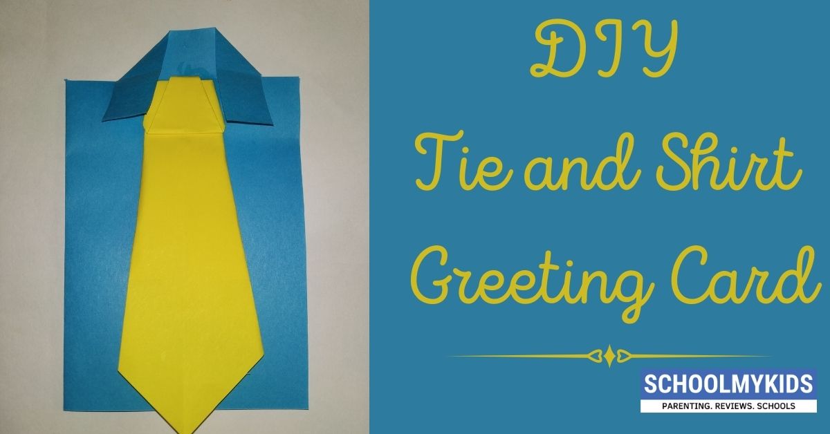 DIY Tie and Shirt Greeting Card