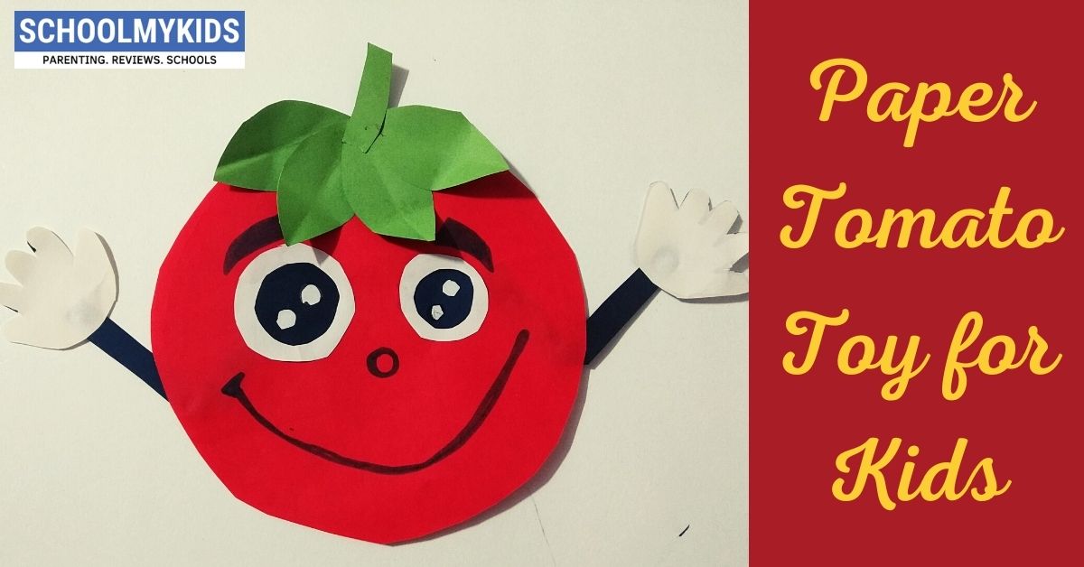 How to Make an Easy Paper Tomato Toy for Kids
