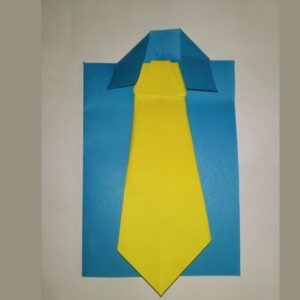 DIY Tie and Shirt Greeting Card | SchoolMyKids