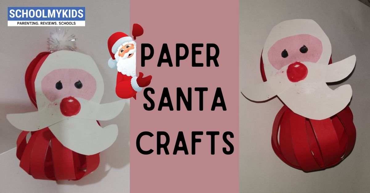 How to Make Paper Santa - Santa Crafts for Kids