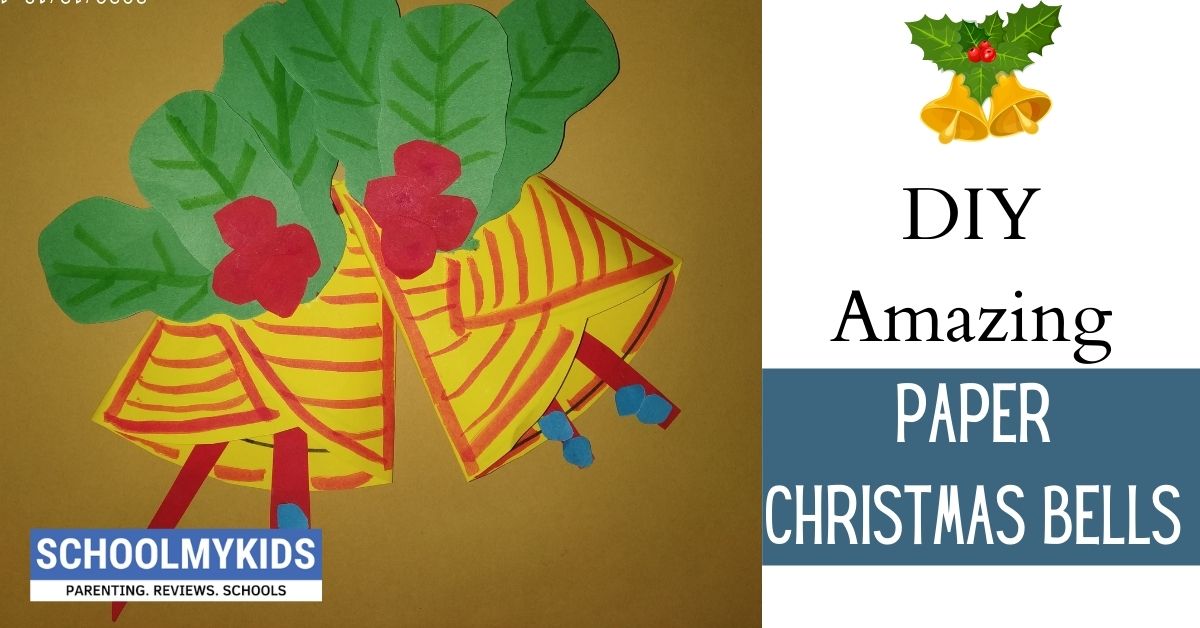 Make Amazing Paper Christmas Bells for Christmas