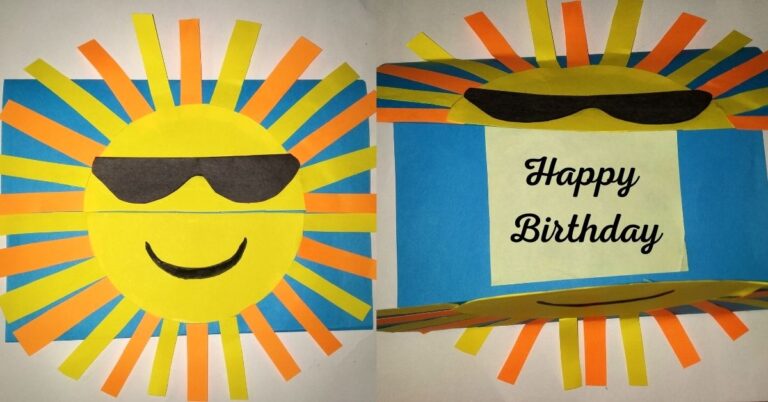 DIY Sunshine Birthday Card