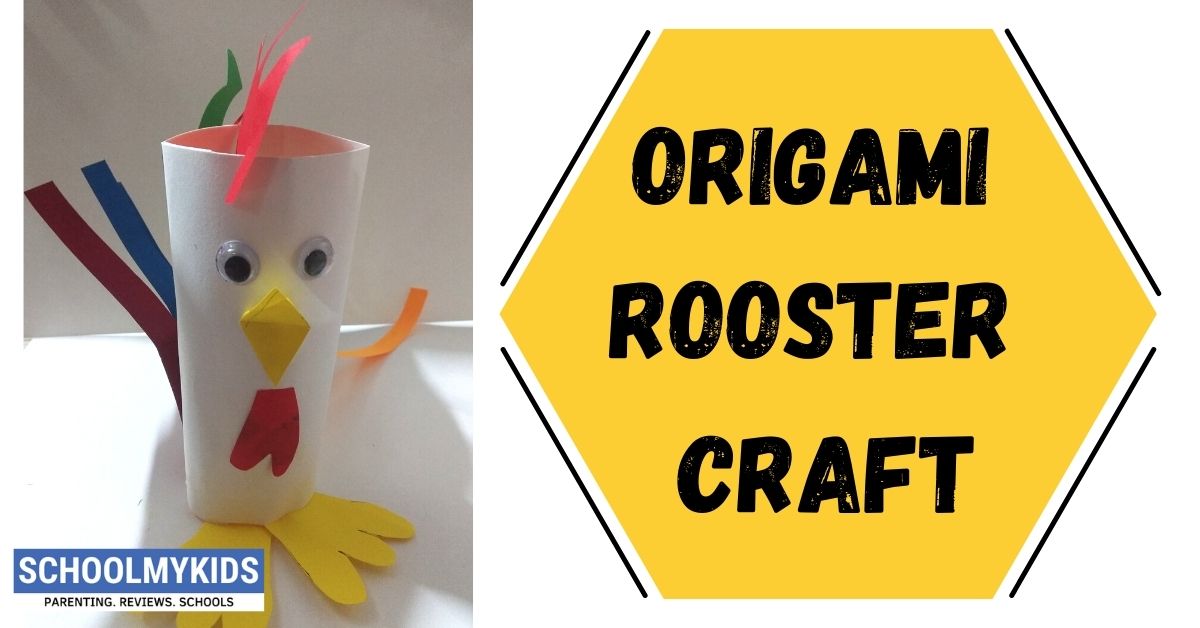 How to Make Origami Rooster Craft