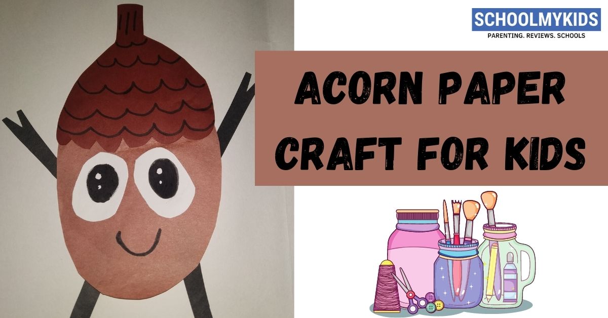 Acorn Paper Craft for Kids