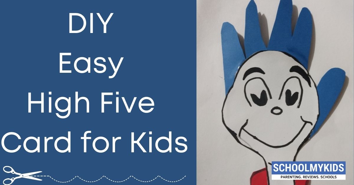 DIY Easy High Five Card for Kids