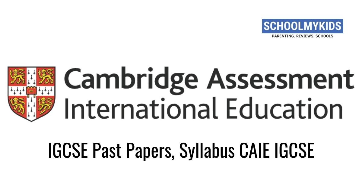 CAIE Cambridge IGCSE Past Papers, Syllabus CAIE IGCSE