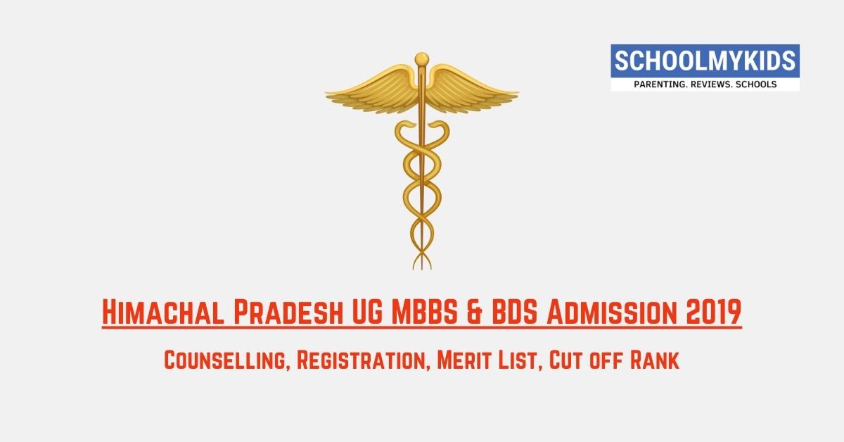 Himachal Pradesh UG MBBS & BDS Admission 2019 | HP NEET Counselling, Registration, Merit List, Cut off Rank, Detailed information Medical and Dental Colleges