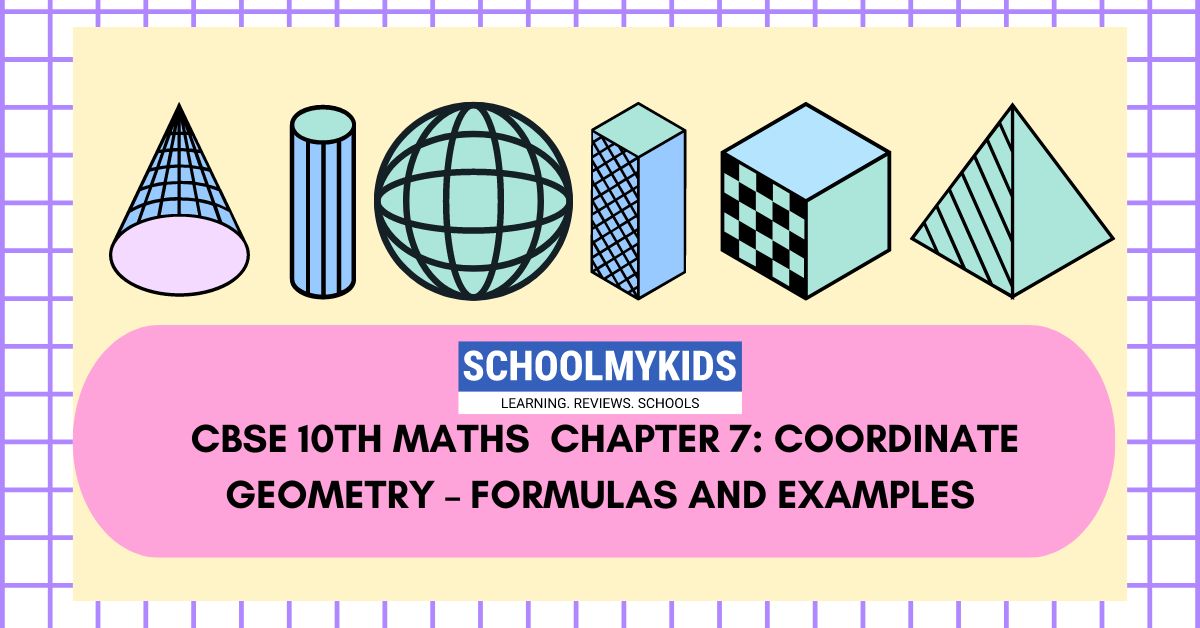 CBSE 10th Maths: Chapter 7 - Coordinate Geometry (Formulas and Examples ...