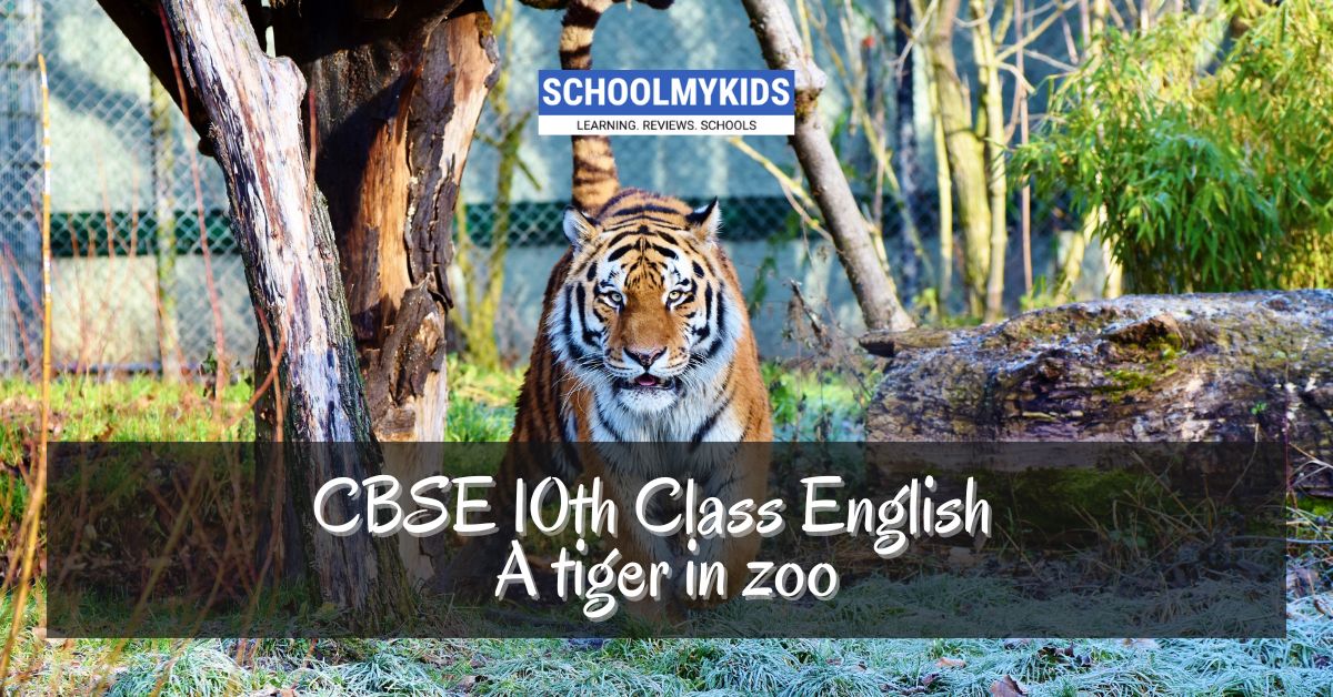 CBSE Class 10th English: Poem – A Tiger in the Zoo: An In-depth Analysis