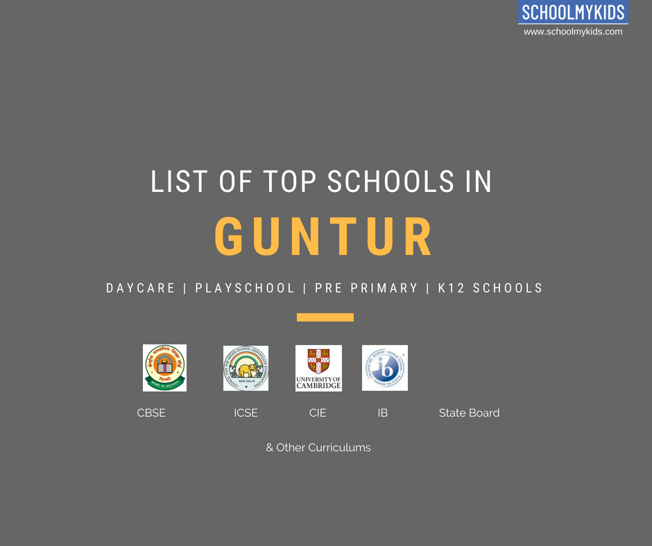 List of Top 10 Best schools in Guntur 2024 Ranking, Reviews, Fees