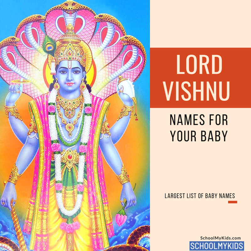 Names Of Lord Vishnu For Your Baby List Of Hindu Lord Vishnu Baby Names Schoolmykids