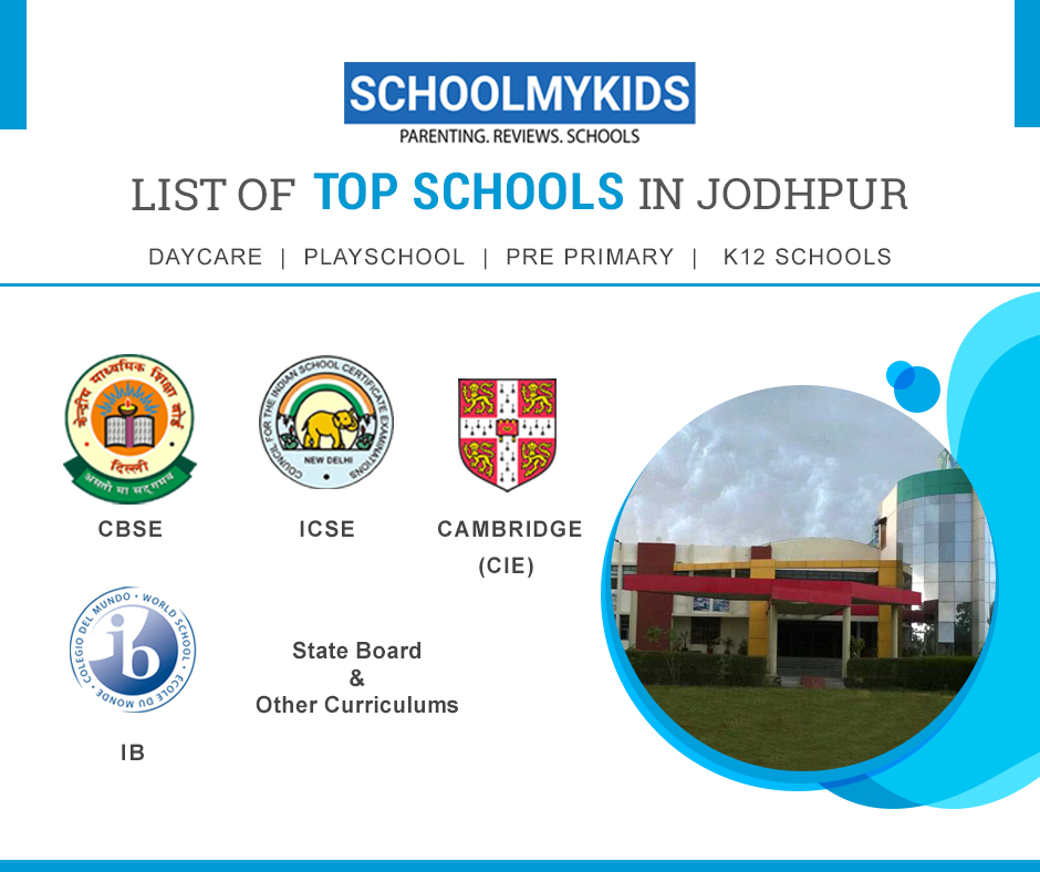 List of Top 20 Best schools in Jodhpur 2022 Ranking, Reviews, Fees